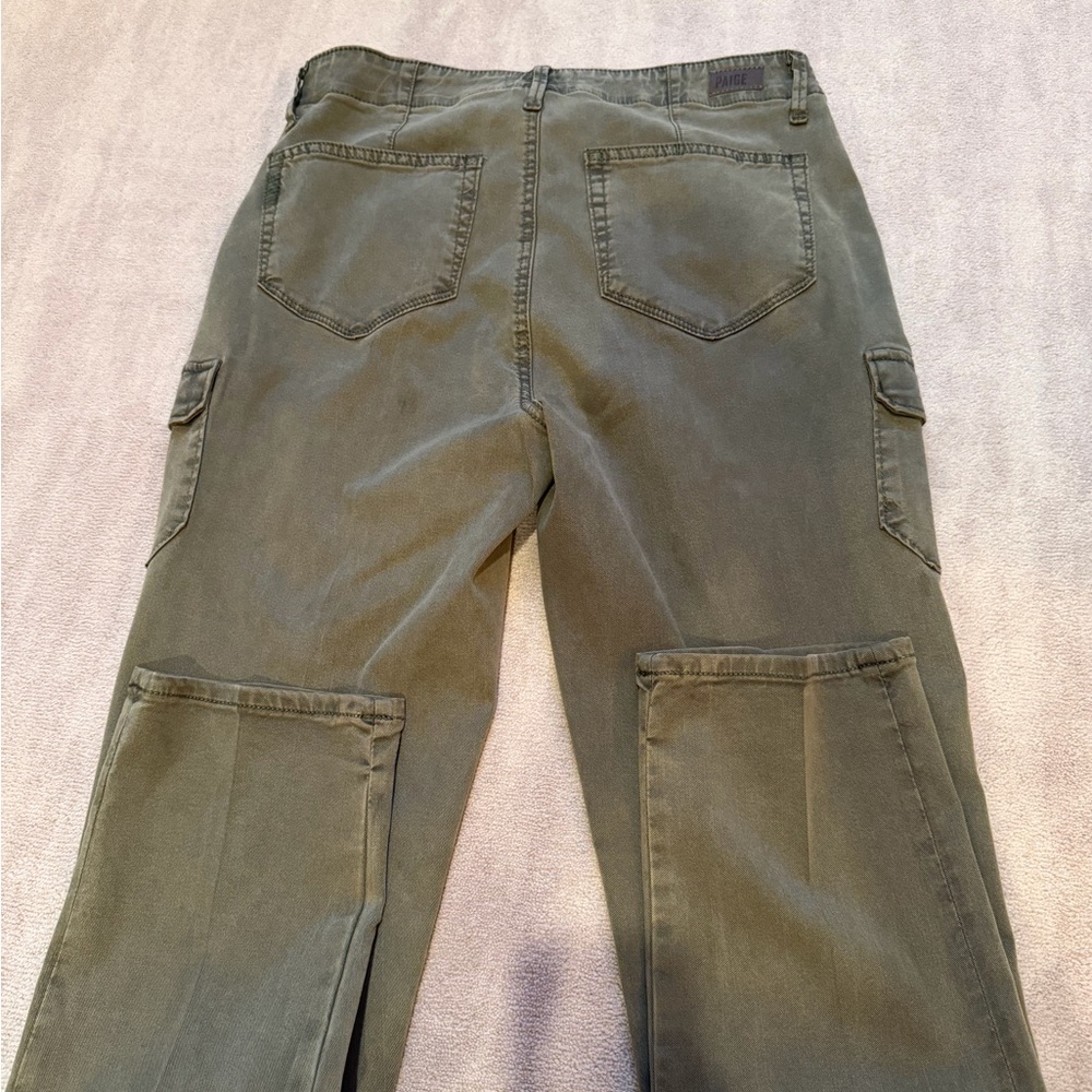 PAIGE Khaki Trousers - Picture 3 of 5